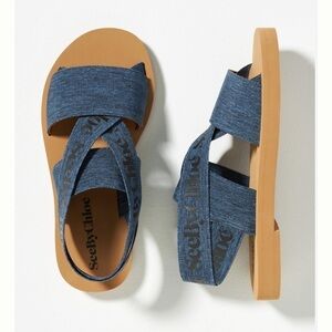 See By Chloe Tessie Denim Sandals Navy